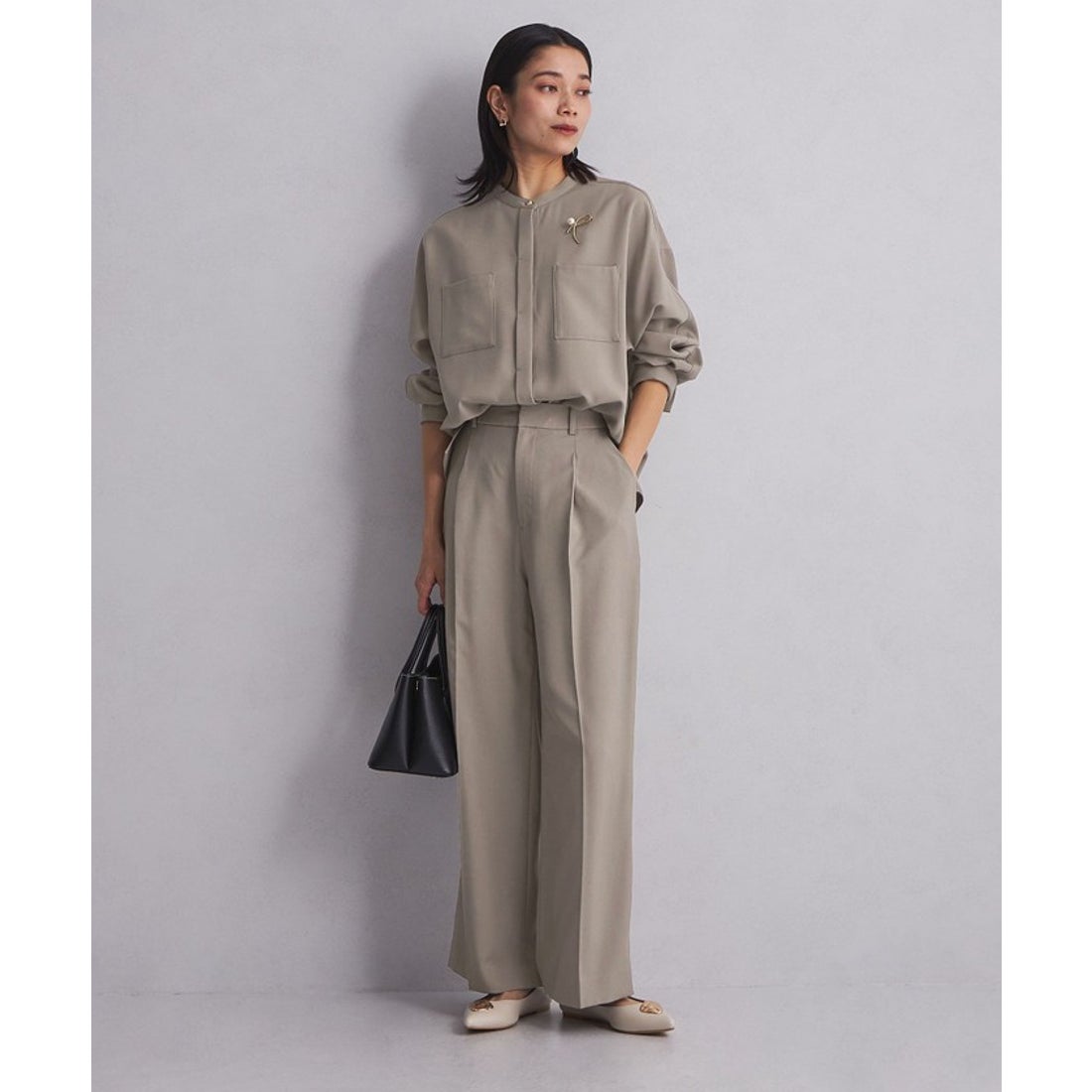 UNITED ARROWS green label relaxing 【WEB限定】＜at ease＞シャツ 