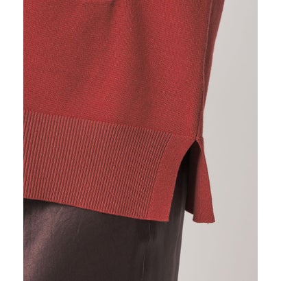 FFC VIS/P V/N KNIT CD （DK.BROWN）｜詳細画像