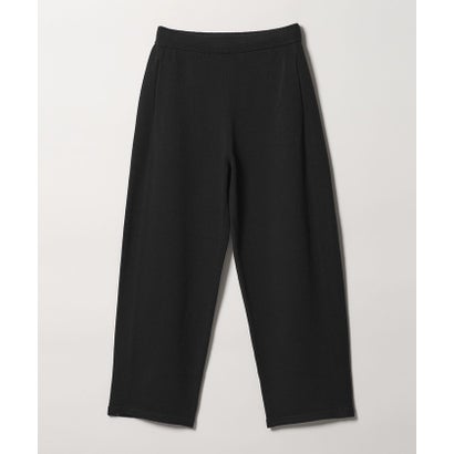 【WEB限定】＜at ease＞ニット カーブ パンツ （BLACK）｜詳細画像