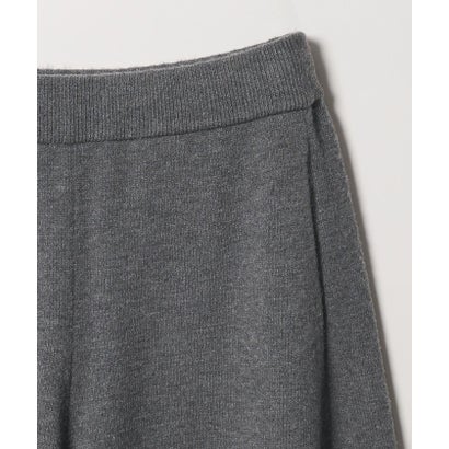 【WEB限定】＜at ease＞ニット カーブ パンツ （BLACK）｜詳細画像