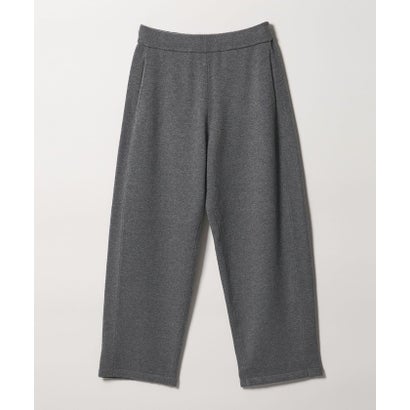 【WEB限定】＜at ease＞ニット カーブ パンツ （DK.GRAY）｜詳細画像