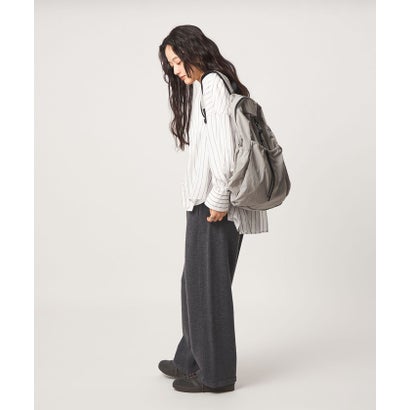 【WEB限定】＜at ease＞ニット カーブ パンツ （DK.GRAY）｜詳細画像
