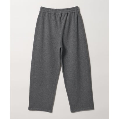 【WEB限定】＜at ease＞ニット カーブ パンツ （DK.GRAY）｜詳細画像