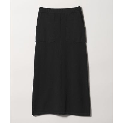 【WEB限定】＜at ease＞ニット タイト スカート （BLACK）｜詳細画像