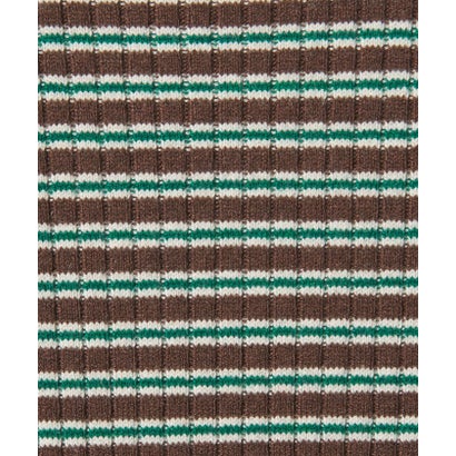 ユナイテッドアローズ グリーンレーベル リラクシング UNITED ARROWS green label relaxing ★★SC ateマルチボーダーニットPO （MD.BROWN）｜詳細画像