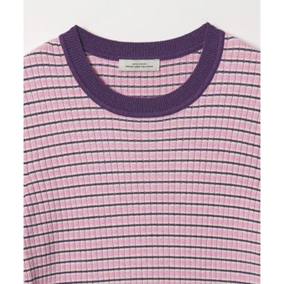 ユナイテッドアローズ グリーンレーベル リラクシング UNITED ARROWS green label relaxing ★★SC ateマルチボーダーニットPO （MD.BROWN）｜詳細画像