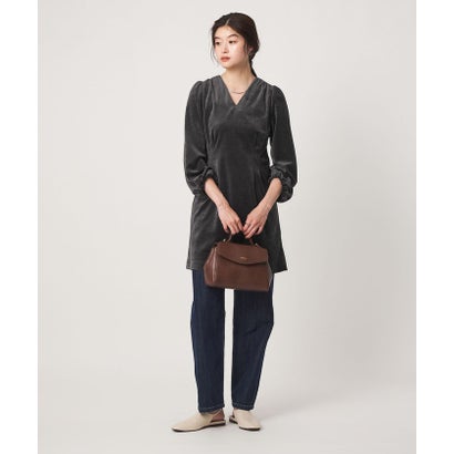 ユナイテッドアローズ グリーンレーベル リラクシング UNITED ARROWS green label relaxing ★Y VELOR MINI OP （DK.GRAY）｜詳細画像