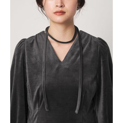 ユナイテッドアローズ グリーンレーベル リラクシング UNITED ARROWS green label relaxing ★Y VELOR MINI OP （DK.GRAY）｜詳細画像