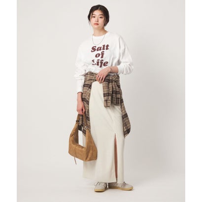 ユナイテッドアローズ グリーンレーベル リラクシング UNITED ARROWS green label relaxing ★Y VELOR I LINE SK （OFF WHITE）｜詳細画像