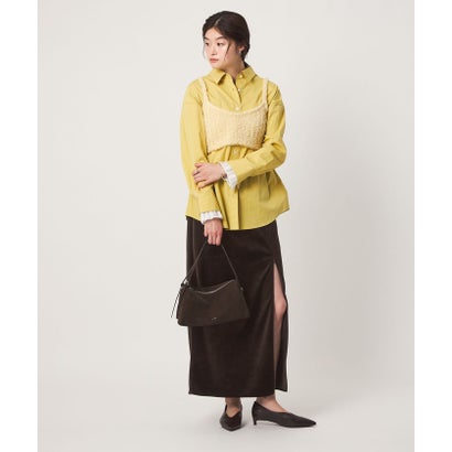 ユナイテッドアローズ グリーンレーベル リラクシング UNITED ARROWS green label relaxing ★Y VELOR I LINE SK （OFF WHITE）｜詳細画像
