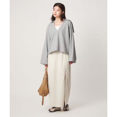 ユナイテッドアローズ グリーンレーベル リラクシング UNITED ARROWS green label relaxing ★Y VELOR I LINE SK （OFF WHITE）｜詳細画像