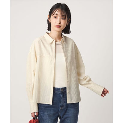 CFC モールシアーストライプSH （OFF WHITE）｜詳細画像