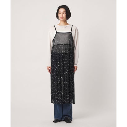 シシュウ チュール ワンピース （OFF WHITE）｜詳細画像
