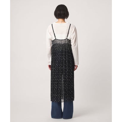 シシュウ チュール ワンピース （BLACK）｜詳細画像