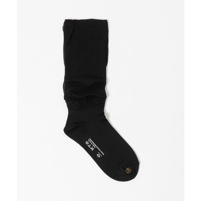 ＜MARCOMONDE＞ソフト ルーズソックス （BLACK）