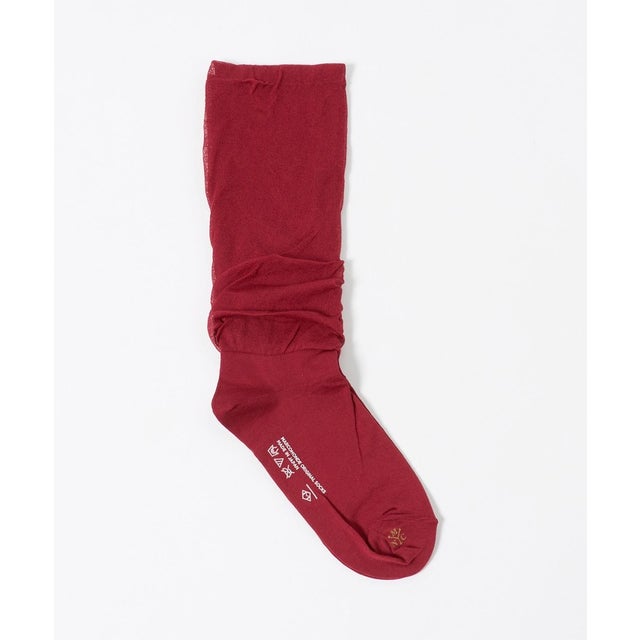 ＜MARCOMONDE＞ソフト ルーズソックス （RED）