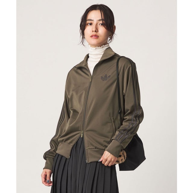 【国内EXCLUSIVE】＜adidas Originals＞FIREBIRD  ルーズ トラックトップ （DK.GREEN）