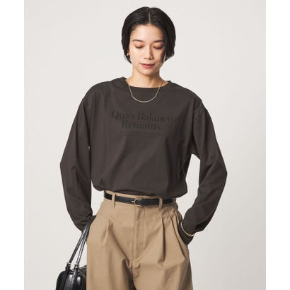 ユナイテッドアローズ グリーンレーベル リラクシング UNITED ARROWS green label relaxing ロゴ ロングスリーブ カットソー （NATURAL）｜詳細画像