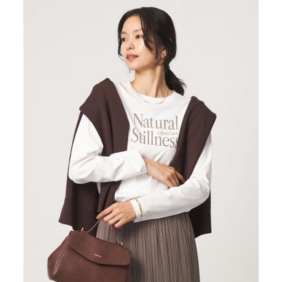 ユナイテッドアローズ グリーンレーベル リラクシング UNITED ARROWS green label relaxing ロゴ ロングスリーブ カットソー （NATURAL）｜詳細画像