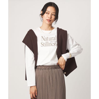 ユナイテッドアローズ グリーンレーベル リラクシング UNITED ARROWS green label relaxing ロゴ ロングスリーブ カットソー （NATURAL）｜詳細画像