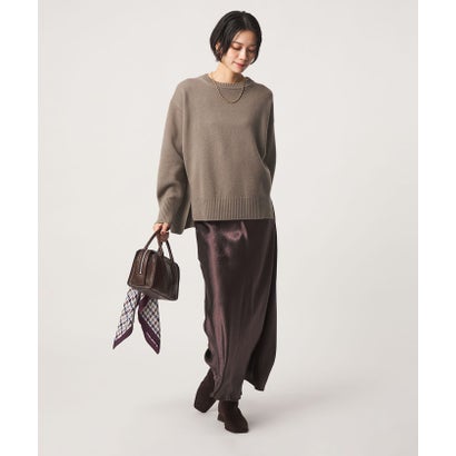 ［size SHORTあり］SERENITY クルーネック プルオーバー ニット （NATURAL）｜詳細画像