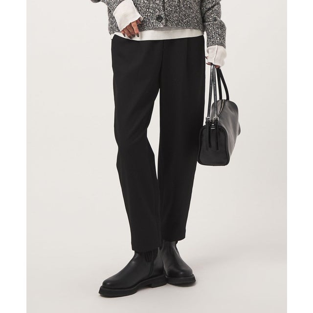 【WEB限定】［size SHORT/TALLあり］オルマイ ウラキモウ テーパード パンツ （BLACK）