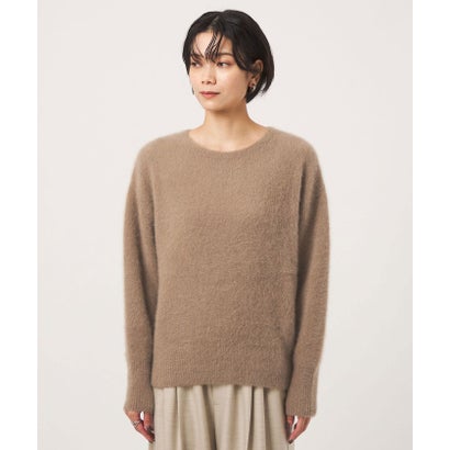 ヘアリー ニット プルオーバー （BEIGE）｜詳細画像