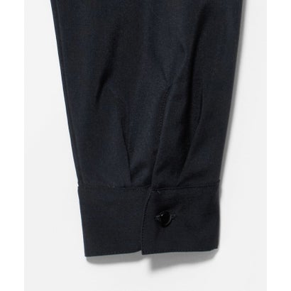 ベルト フレア ロングスリーブ ワンピース （NAVY）｜詳細画像