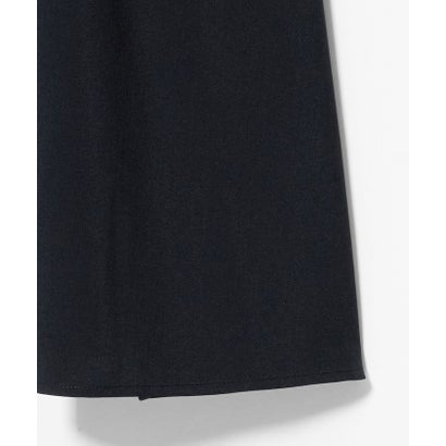 ベルト フレア ロングスリーブ ワンピース （NAVY）｜詳細画像
