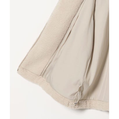 ユナイテッドアローズ グリーンレーベル リラクシング UNITED ARROWS green label relaxing ★★SC ateボアフードブルゾン （NATURAL）｜詳細画像