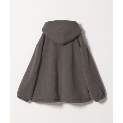 ユナイテッドアローズ グリーンレーベル リラクシング UNITED ARROWS green label relaxing ★★SC ateボアフードブルゾン （DK.GRAY）｜詳細画像