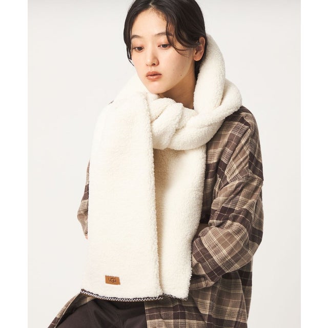 【WEB限定】＜UGG＞マフラー （OFF WHITE）