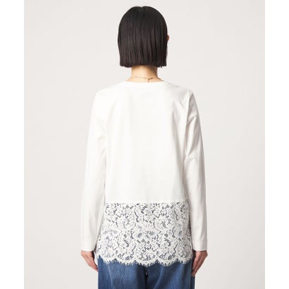 ユナイテッドアローズ グリーンレーベル リラクシング UNITED ARROWS green label relaxing FFC スソLACE PO_S （OFF WHITE）｜詳細画像
