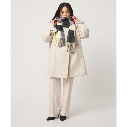 ユナイテッドアローズ グリーンレーベル リラクシング UNITED ARROWS green label relaxing CSウールリバーシブルチェックMUF26FW （YELLOW）｜詳細画像