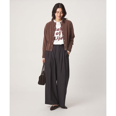 ユナイテッドアローズ グリーンレーベル リラクシング UNITED ARROWS green label relaxing SC HW モールヤーンCD （BLACK）｜詳細画像