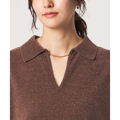 ユナイテッドアローズ グリーンレーベル リラクシング UNITED ARROWS green label relaxing SC HW モールヤーンSKP （MD.BROWN）｜詳細画像