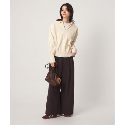 ユナイテッドアローズ グリーンレーベル リラクシング UNITED ARROWS green label relaxing SC HW モールヤーンSKP （MD.BROWN）｜詳細画像