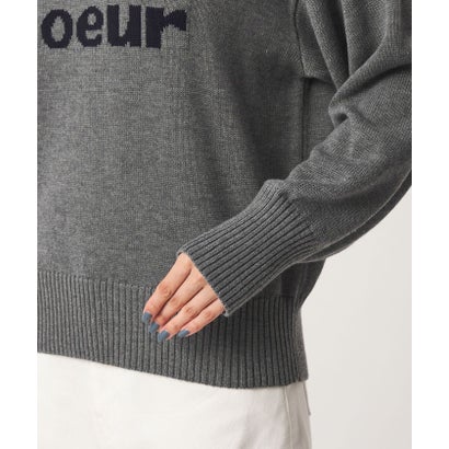 SC HW LOGO KNIT PO （MOCA）｜詳細画像