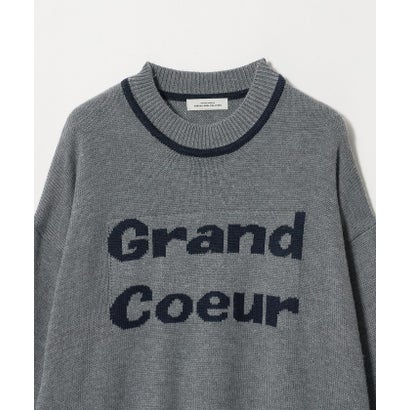 SC HW LOGO KNIT PO （DK.GRAY）｜詳細画像