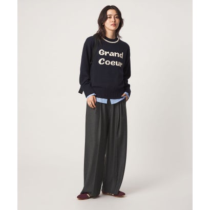 SC HW LOGO KNIT PO （DK.GRAY）｜詳細画像
