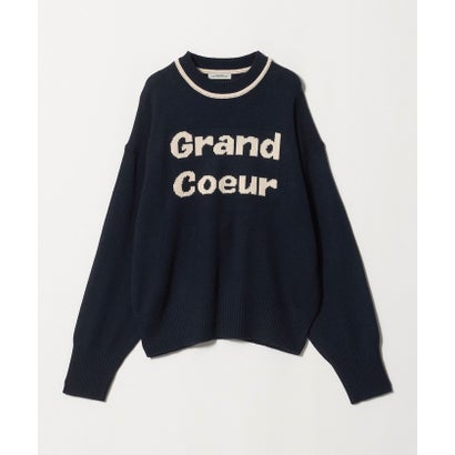 SC HW LOGO KNIT PO （NAVY）｜詳細画像