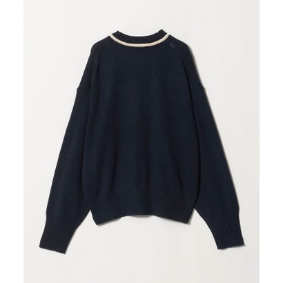 SC HW LOGO KNIT PO （NAVY）｜詳細画像