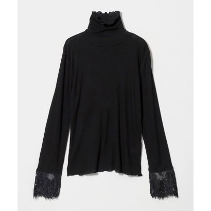 ユナイテッドアローズ グリーンレーベル リラクシング UNITED ARROWS green label relaxing FFC TE/Wテレコ ソデLACE TTL （BLACK）｜詳細画像