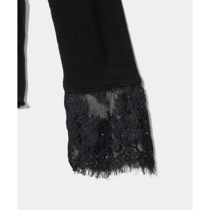 ユナイテッドアローズ グリーンレーベル リラクシング UNITED ARROWS green label relaxing FFC TE/Wテレコ ソデLACE TTL （BLACK）｜詳細画像
