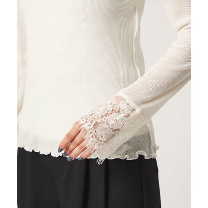 FFC TE/Wテレコ ソデLACE TTL （OFF WHITE）｜詳細画像
