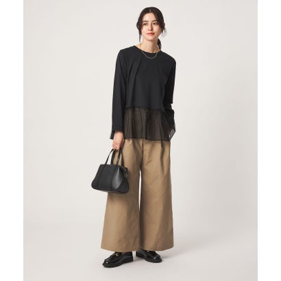 ユナイテッドアローズ グリーンレーベル リラクシング UNITED ARROWS green label relaxing FFC スソチュール PO_A （BLACK）｜詳細画像