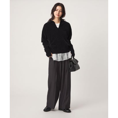 ユナイテッドアローズ グリーンレーベル リラクシング UNITED ARROWS green label relaxing FFC スソチュール PO_A （BLACK）｜詳細画像