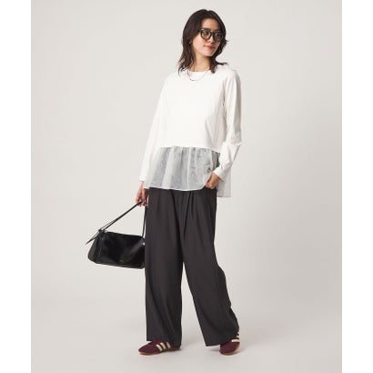 ユナイテッドアローズ グリーンレーベル リラクシング UNITED ARROWS green label relaxing FFC スソチュール PO_A （OFF WHITE）｜詳細画像
