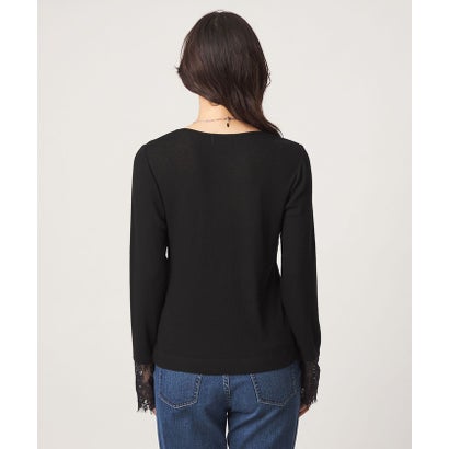 FFC TE/Wテレコ ソデLACE PO_A （BLACK）｜詳細画像