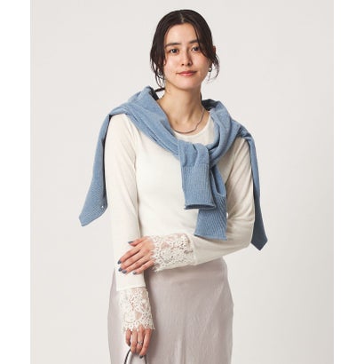 FFC TE/Wテレコ ソデLACE PO_A （OFF WHITE）｜詳細画像